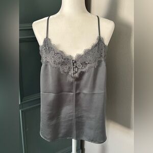 Abercrombie & Fitch Teal Satin Camisole